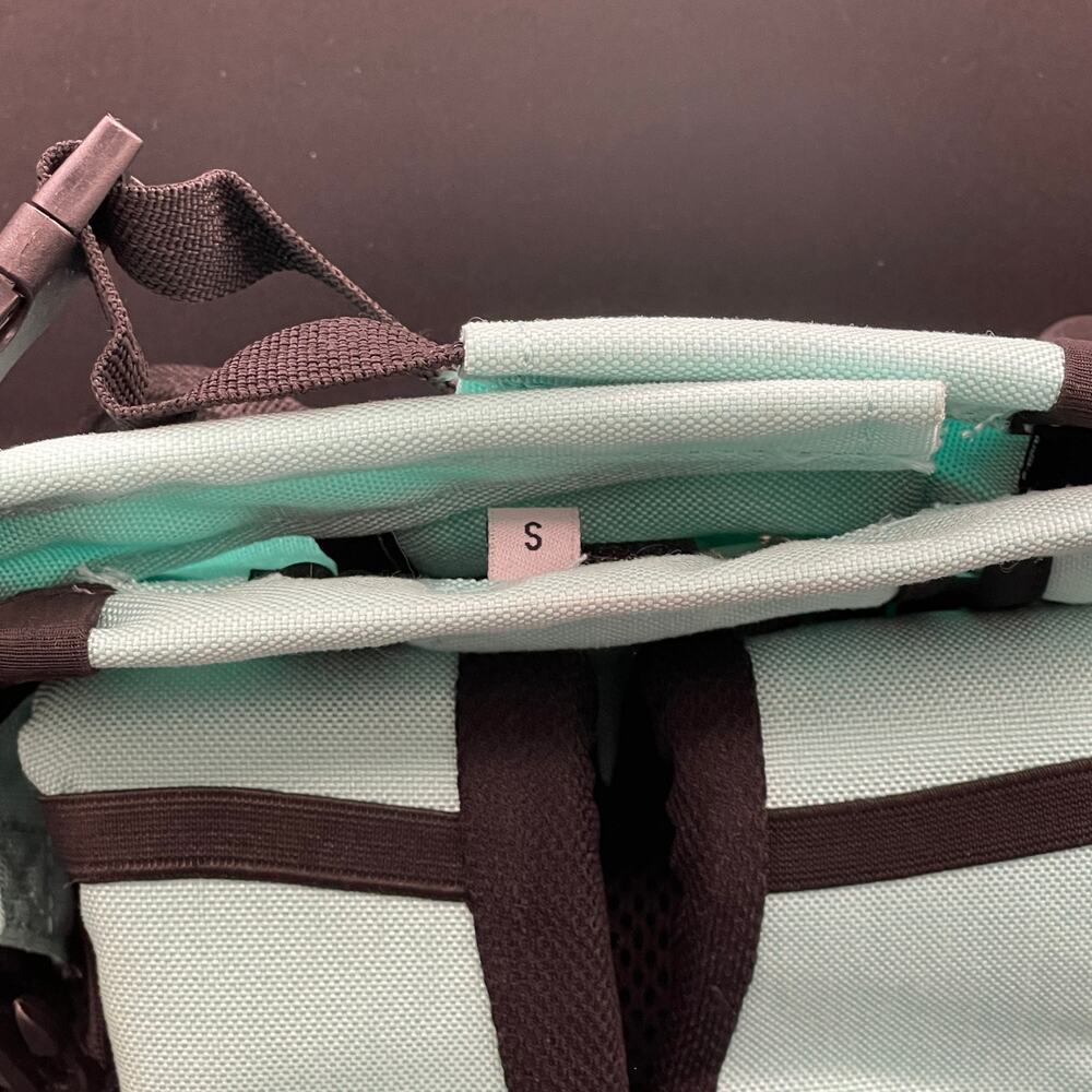 K9 Sport Sack Plus Backpack Pet Carrier with Storage Size Small Mint Green - Picture 5 of 7